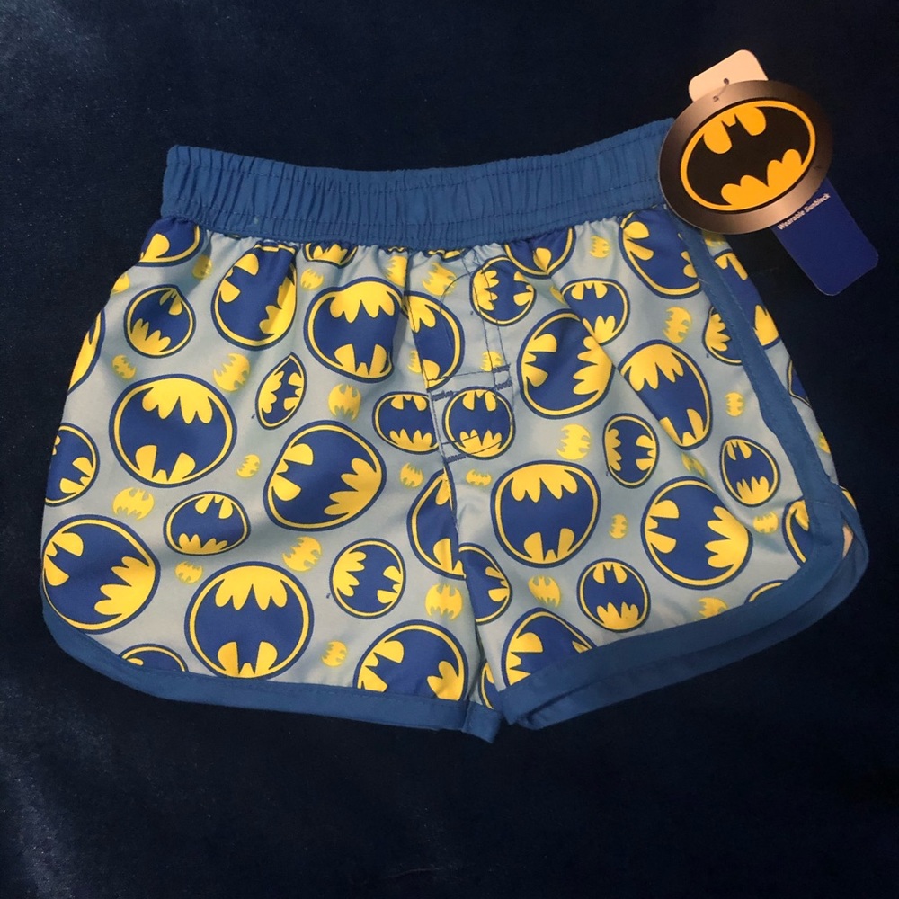 Batman 3-6 month baby swim trunks